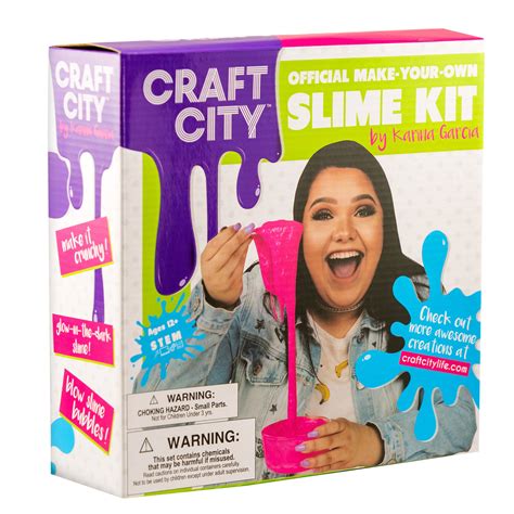 karina garcia pack|Craft City Karina Garcia DIY Clear Slime Kit 